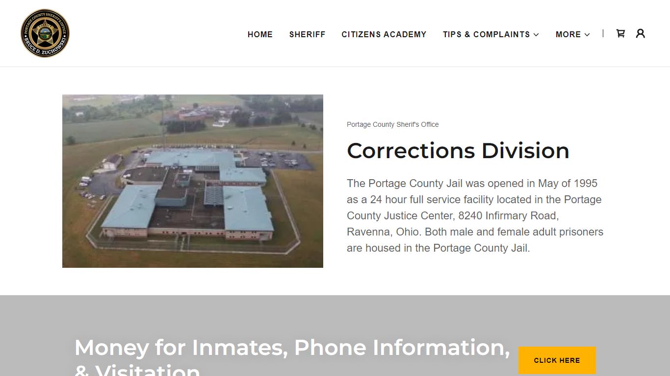 CORRECTIONS | Portage County Sheriff's Office